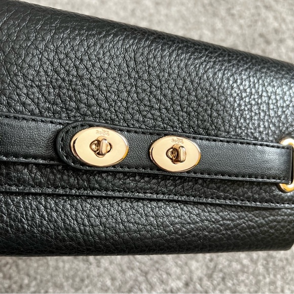 Coach leather wallet NWT black color - Picture 8 of 8
